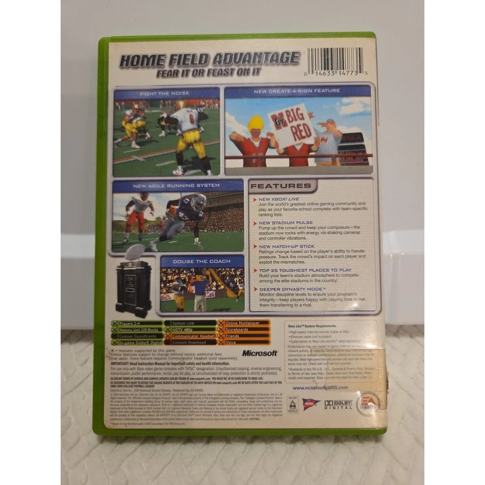 N/A xbox ncaa